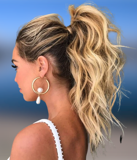 High ponytail hairstyles for women 2022-2023