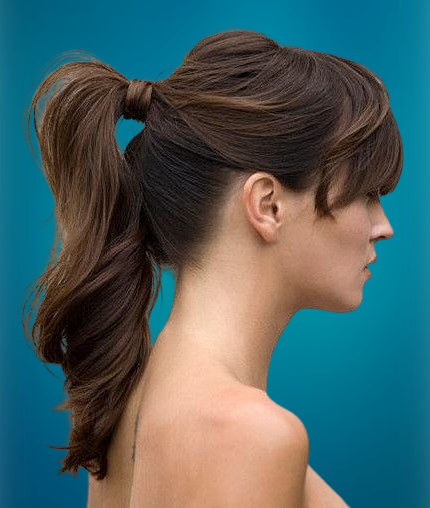 High ponytail hairstyles for women 2022-2023