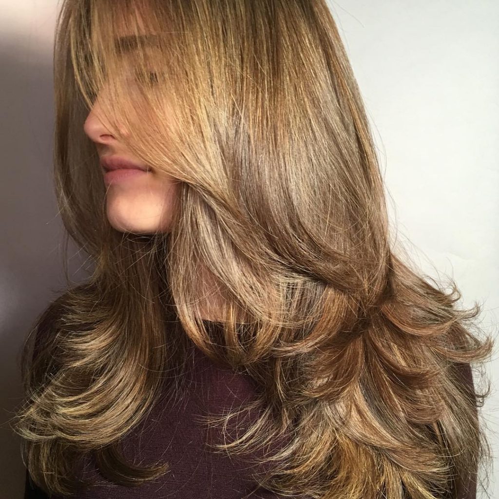 Layered haircuts and hairstyles for 2022-2023