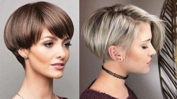 Short pixie and bob haircuts for women in 2022-2023