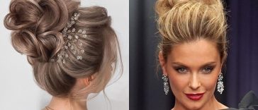 Updo hairstyles for Women 2022-2023 What is a messy bun