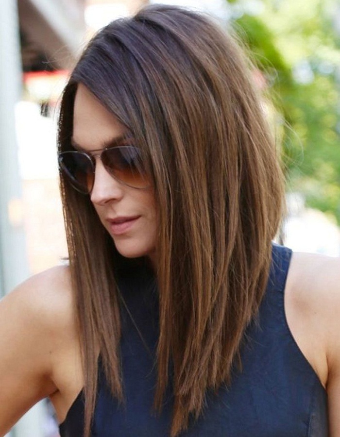 Long bob haircuts 2023