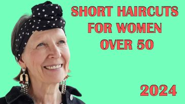 Short haircuts for women over 50
