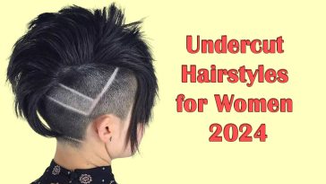 Undercut hairstyles for women in 2024