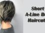 Short A-Line Bob Haircuts